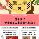 寅年特別公開ポスター
