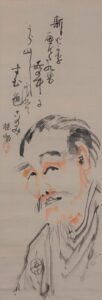 幸野楳嶺自画像