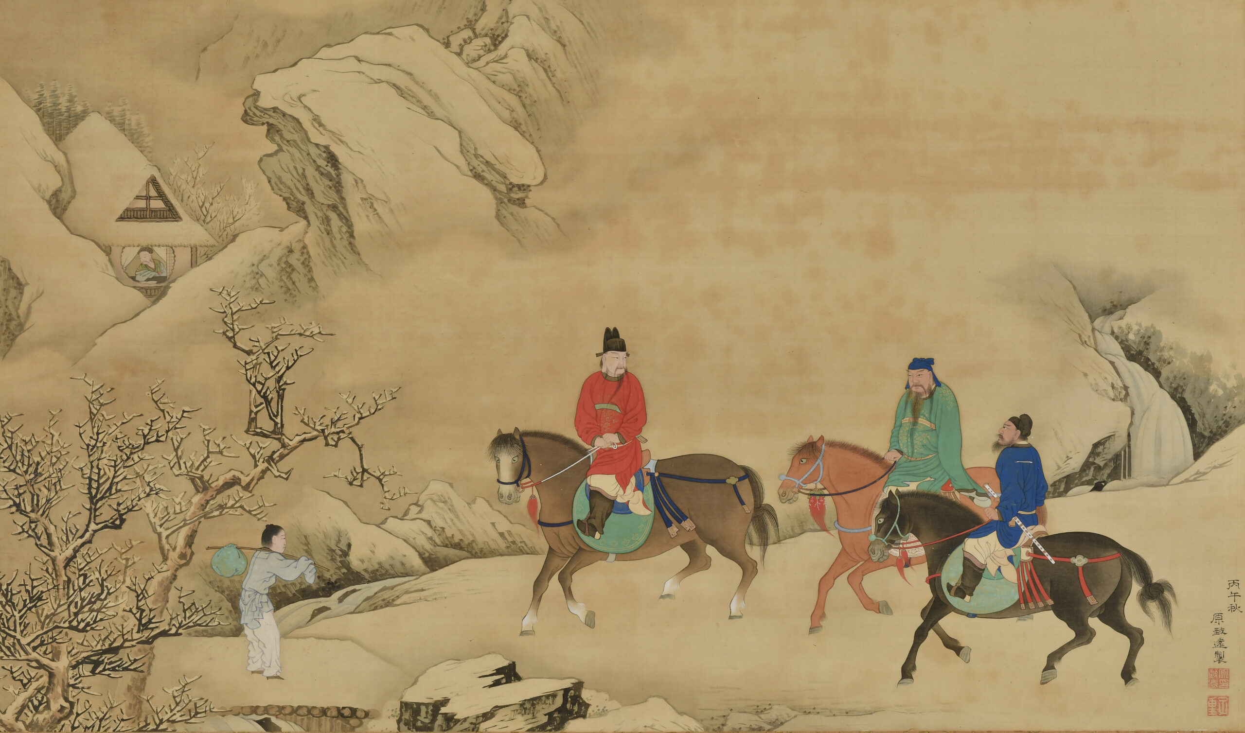 お正月ー敦博の馬ー